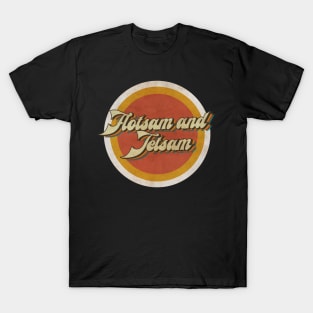 circle vintage Flotsam and Jetsam T-Shirt